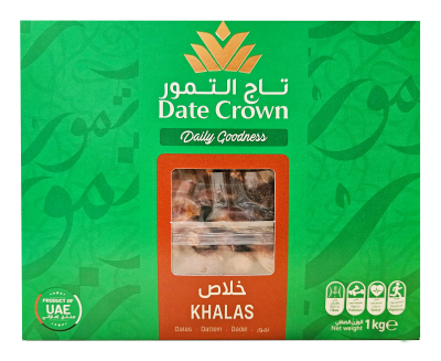 Datteln "Khalas" 1kg Date Crown