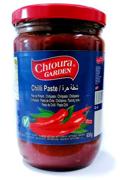 Scharfe Chilli Paste 650g Chtoura Garden